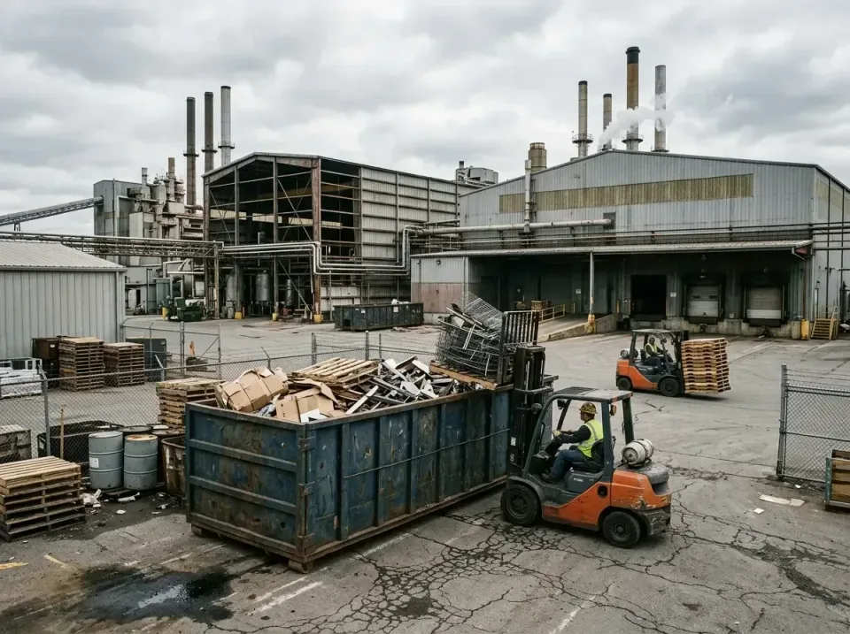 industrial-factory-scrap-conta-003 — frequently asked questions, Cheap Roll-off Dumpster Rentals in Plymouth, IN